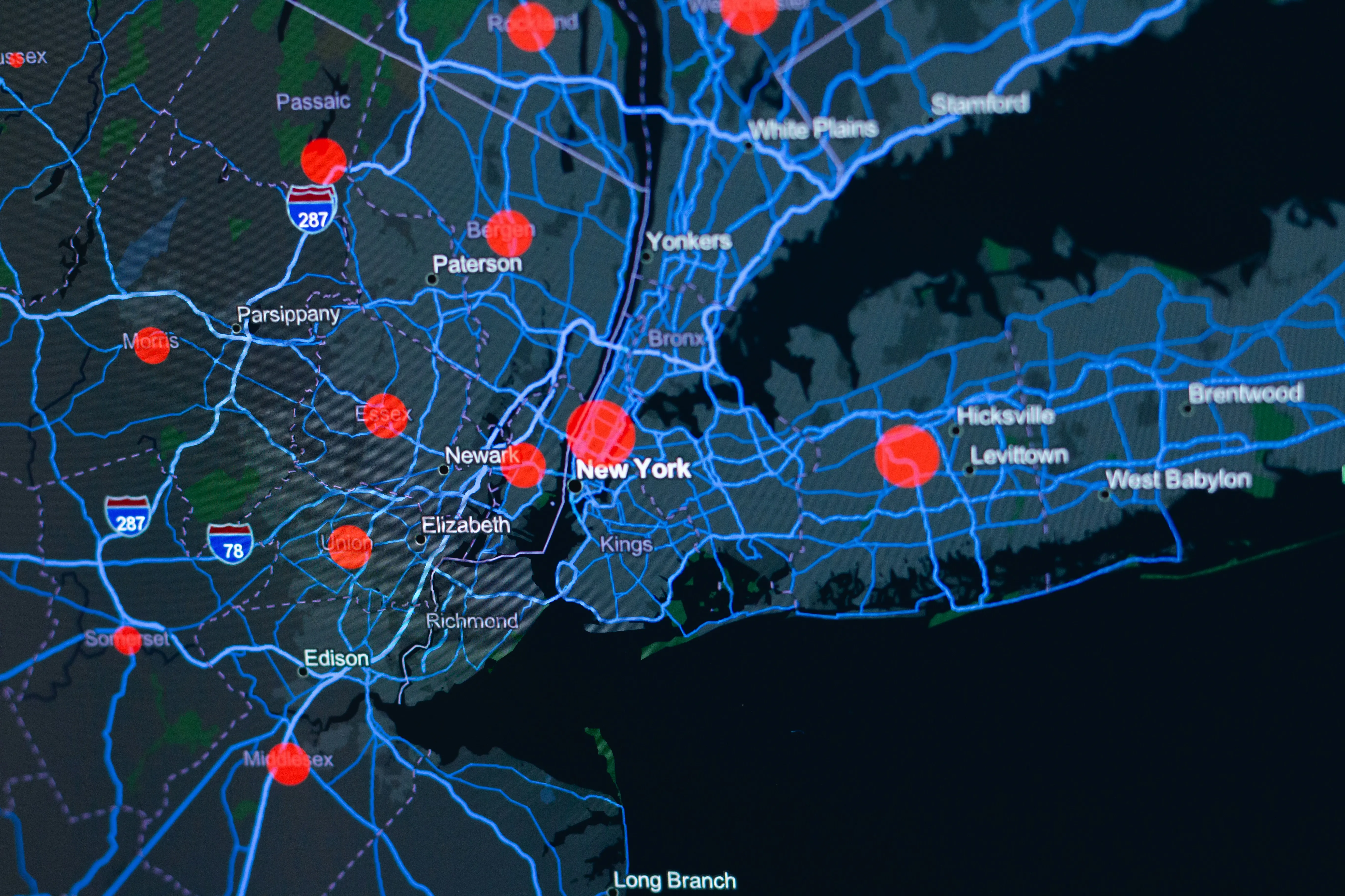 Geospatial analytics and decision support dashboard